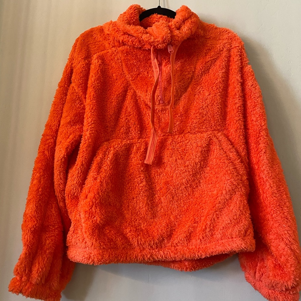 Free people atomic orange pull over